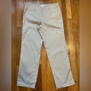 Calvin Klein Men's Light Gray Chinos